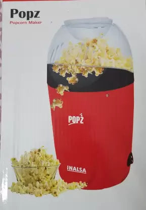 Inalsa Popz 60 g Popcorn Maker  (Red) Inalsa Popz 60 g Popcorn Maker  (Red)